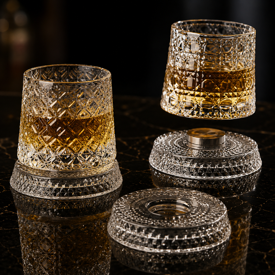 Levitas - The Floating Crystal Glass
