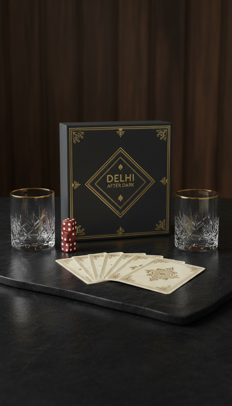 Luxury Drinking Game Boxed Set