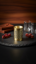 Kumkum Gold-plated Dice Cup